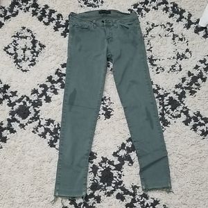 Olive Crop Pants